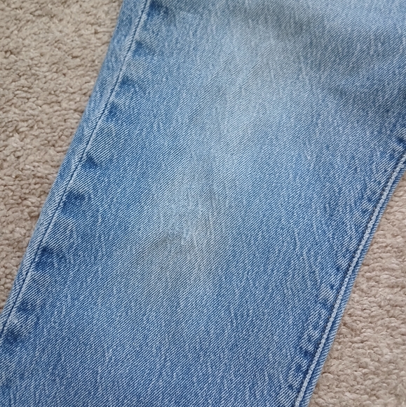Levi 501 Skinny Jeans Size 28x28 Medium Wash - Picture 7 of 12
